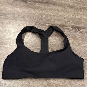 ALO Yoga Airlift Black Sports Bra